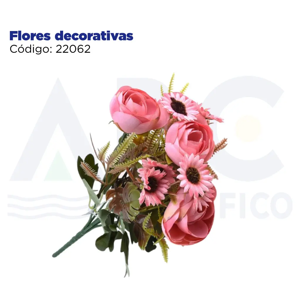 Flores decorativas