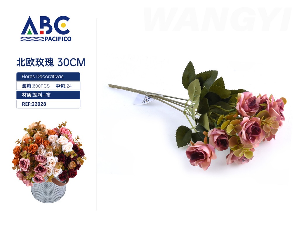Flores decorativas
