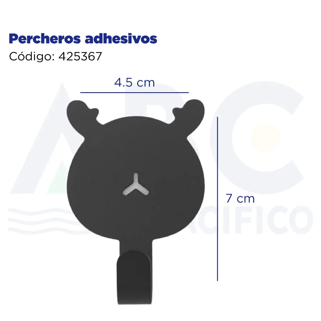 Percheros adhesivos