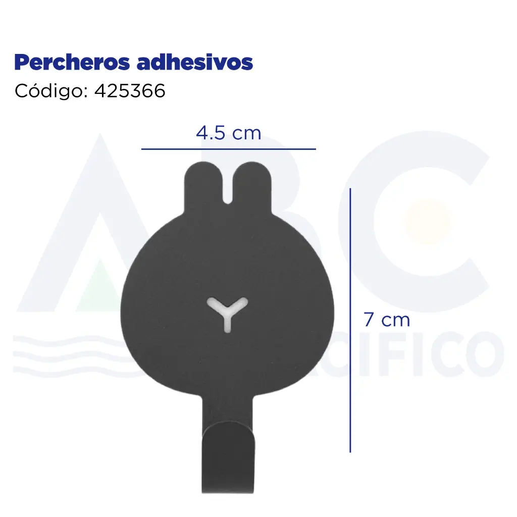 Percheros adhesivos