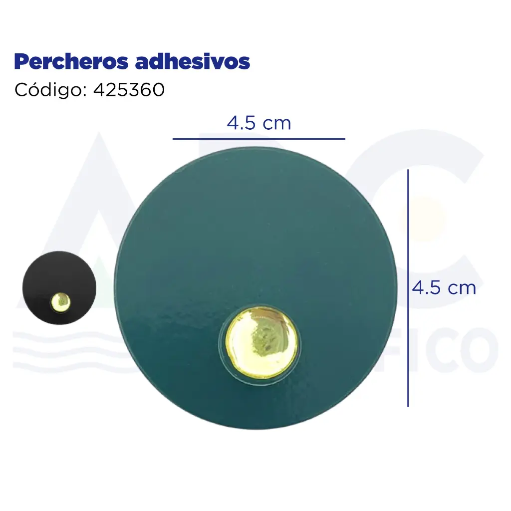 Percheros adhesivos