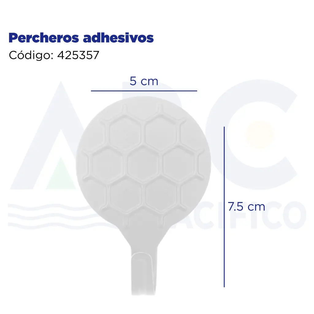 Percheros adhesivos