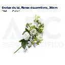 Brotes de té, flores decorativas, 30cm