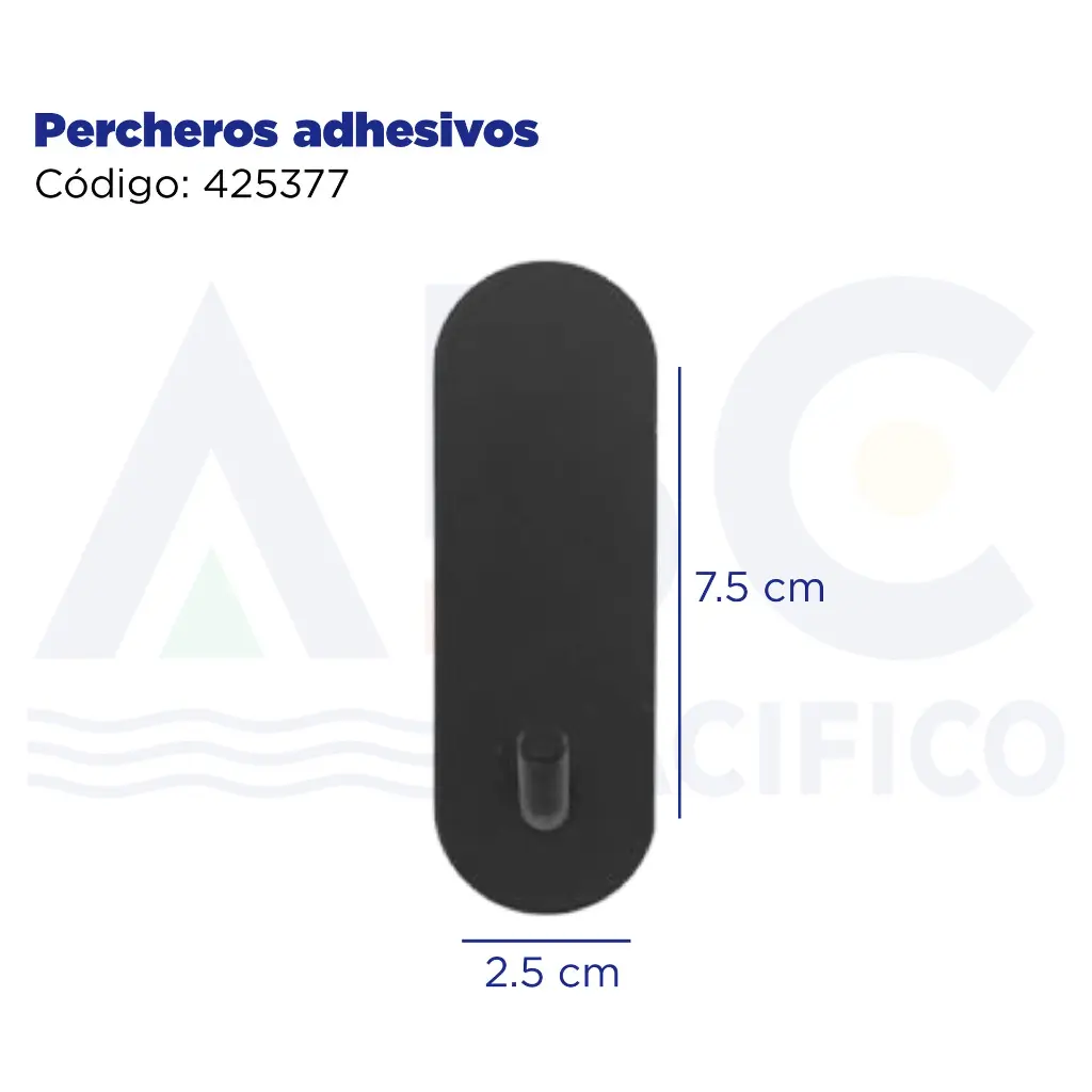 Percheros adhesivos
