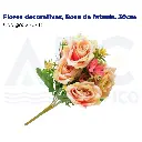Flores decorativas, Rosa de fatasía, 30cm