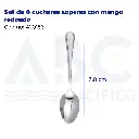 Set de 6 cucharas soperas con mango redondo