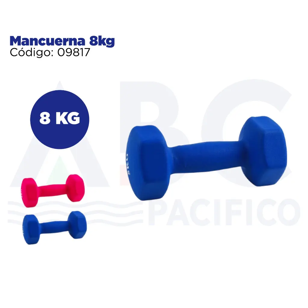 Mancuerna 8kg