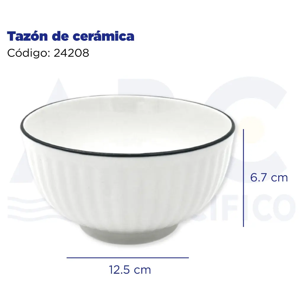 Tazón de cerámica