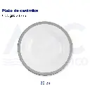 Plato de cerámica