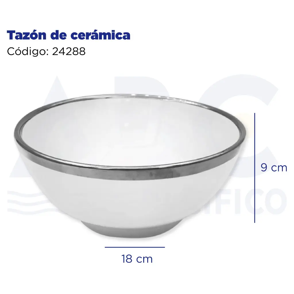 Tazón de cerámica