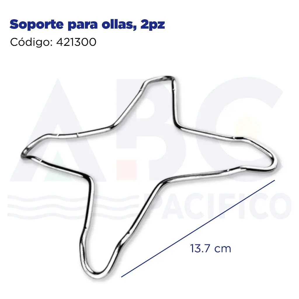 Soporte para ollas, 2pz
