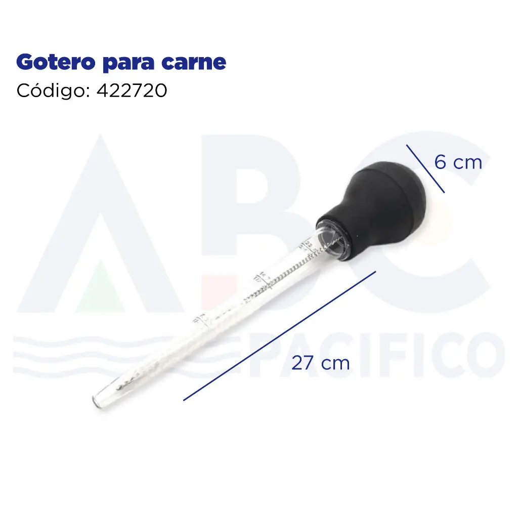Gotero para carne