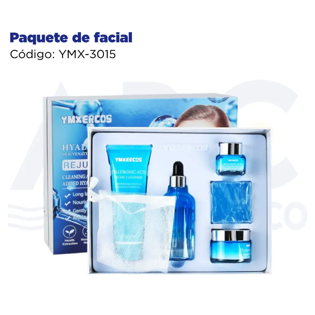 paquete de facial