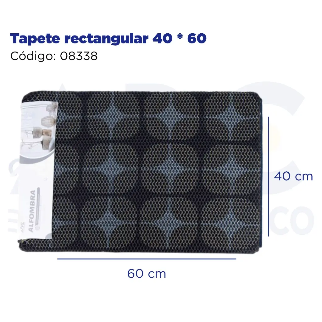 Tapete rectangular 40 * 60