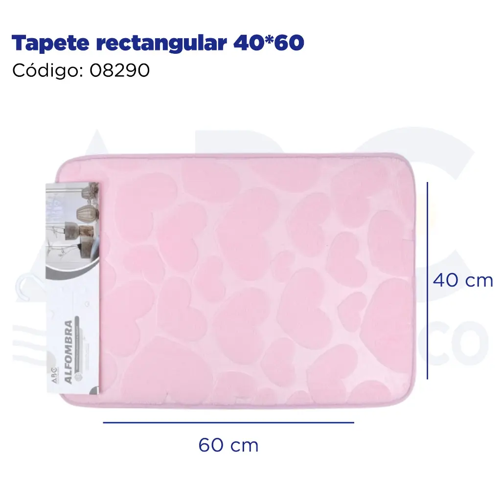 Tapete rectangular 40*60