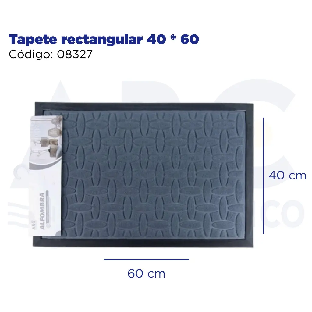 Tapete rectangular 40*60