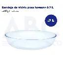 Bandeja de vidrio para hornear 0.7 L