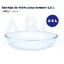Bandeja de vidrio para hornear 2.4 L