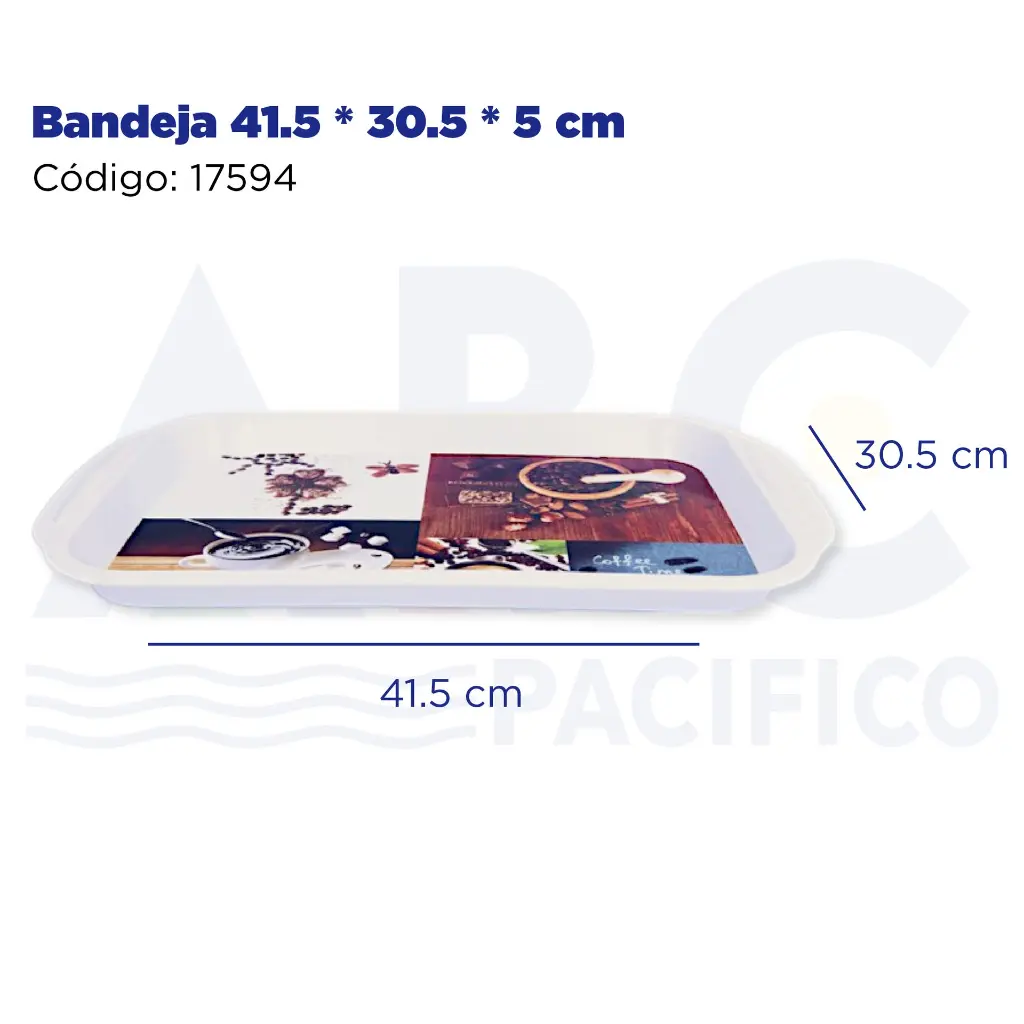 Bandeja 41.5 * 30.5 * 5 cm