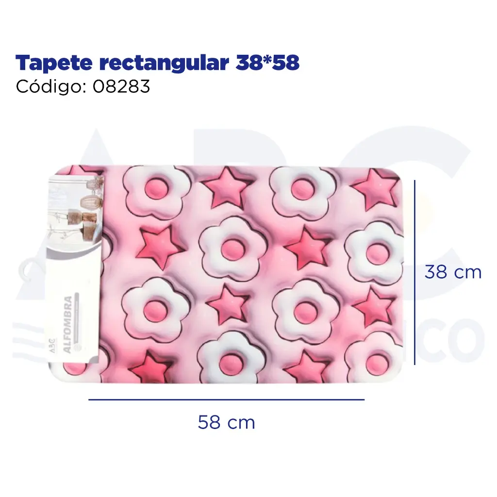 Tapete rectangular 38*58