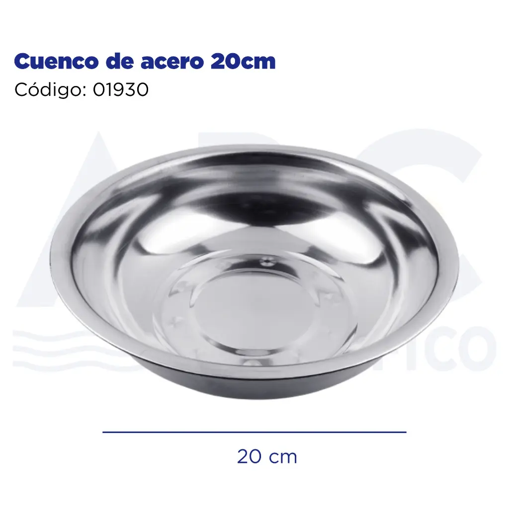Cuenco de acero 20cm
