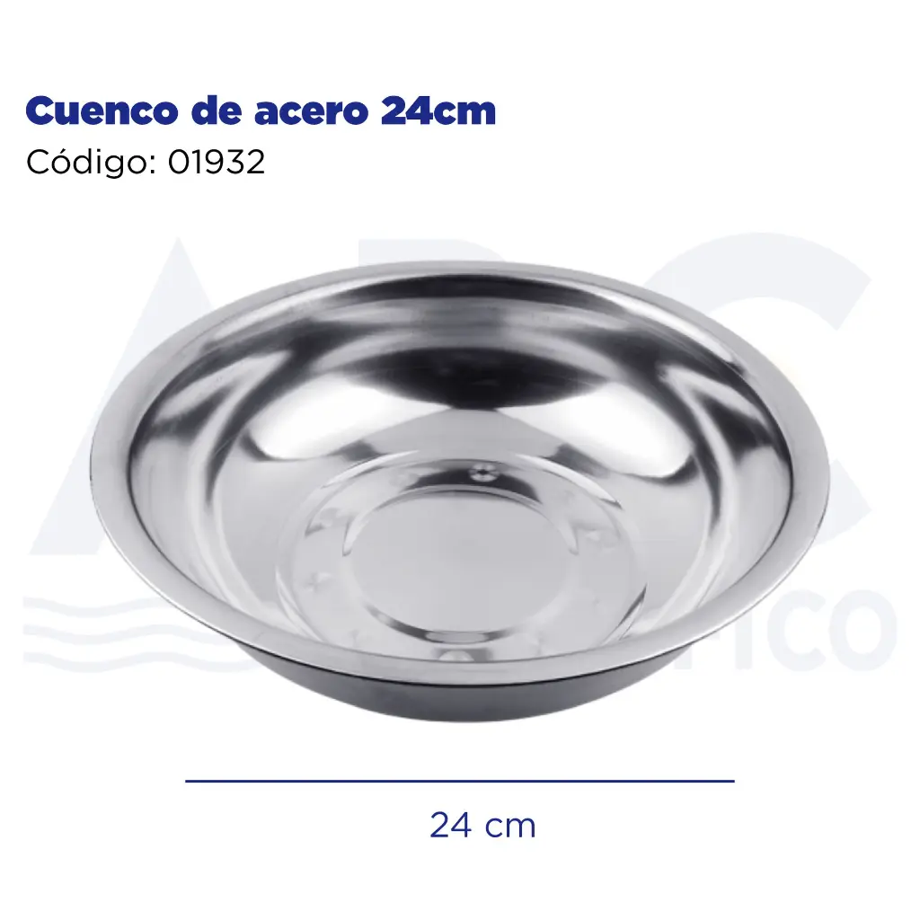 Cuenco de acero 24cm