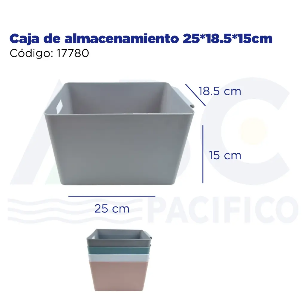 Caja de almacenamiento 25*18.5*15cm