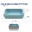 Caja de almacenamiento 17.7*13*4cm