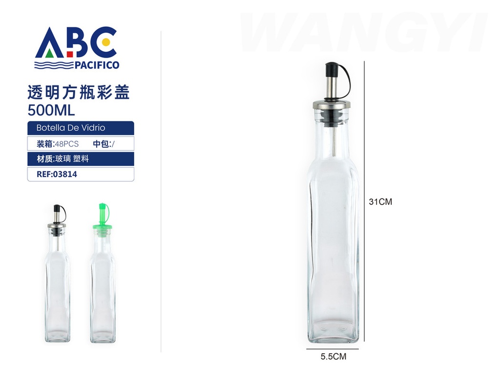 Botella de vidrio 500ml