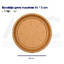 Bandeja para macetas 14 * 2 cm