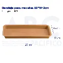 Bandeja para macetas 28*19*3cm