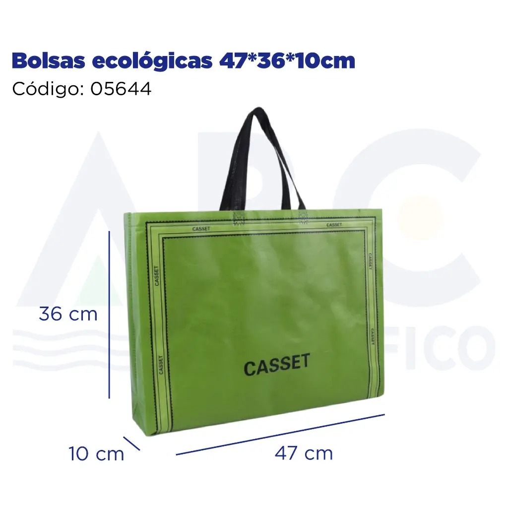 Bolsas ecológicas  47*36*10cm