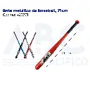 Bate metálico de baseball, 71cm