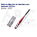 Bate de aleación de aluminio para baseball, 63.5cm