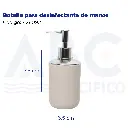 Botella para desinfectante de manos