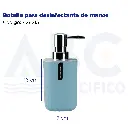 Botella para desinfectante de manos