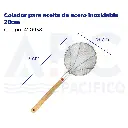 Colador para aceite de acero inoxidable 28cm
