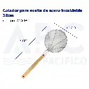 Colador para aceite de acero inoxidable 32cm