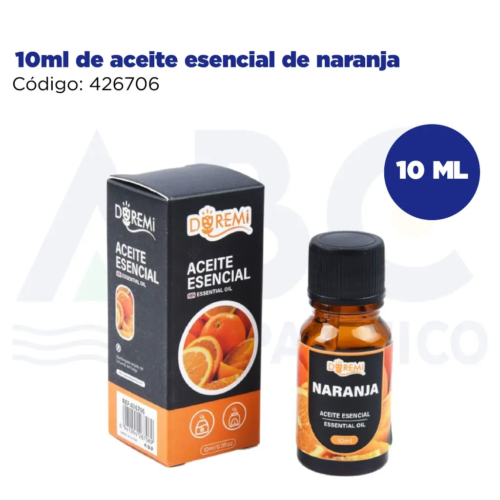 10ml de aceite esencial de naranja