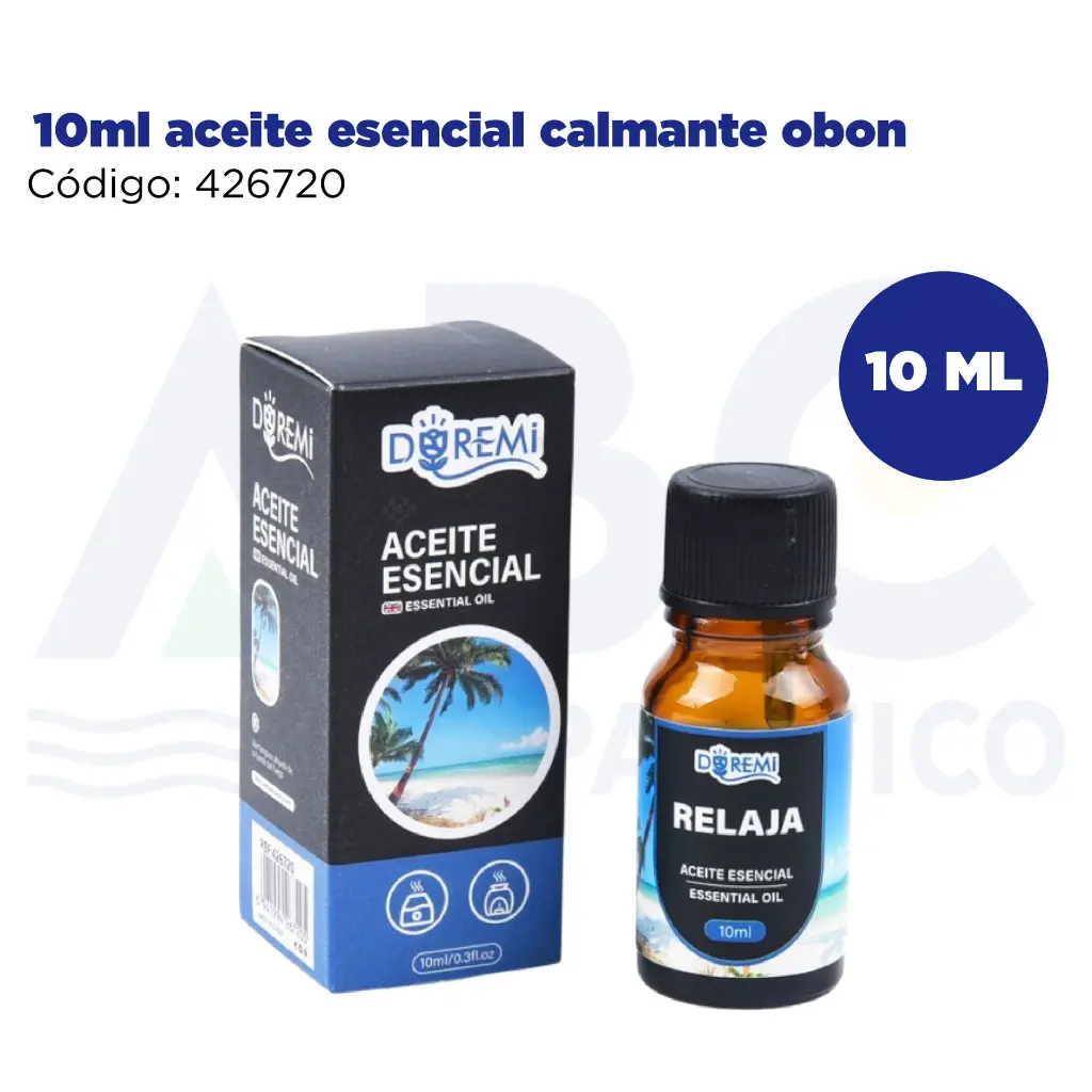 10ml aceite esencial calmante obon