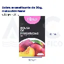 Sobre aromatizante de 20g, melocotón+miel