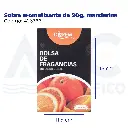 Sobre aromatizante de 20g, mandarina