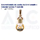 Aromatizante de coche de 8 ml canela + naranja canela + naranja