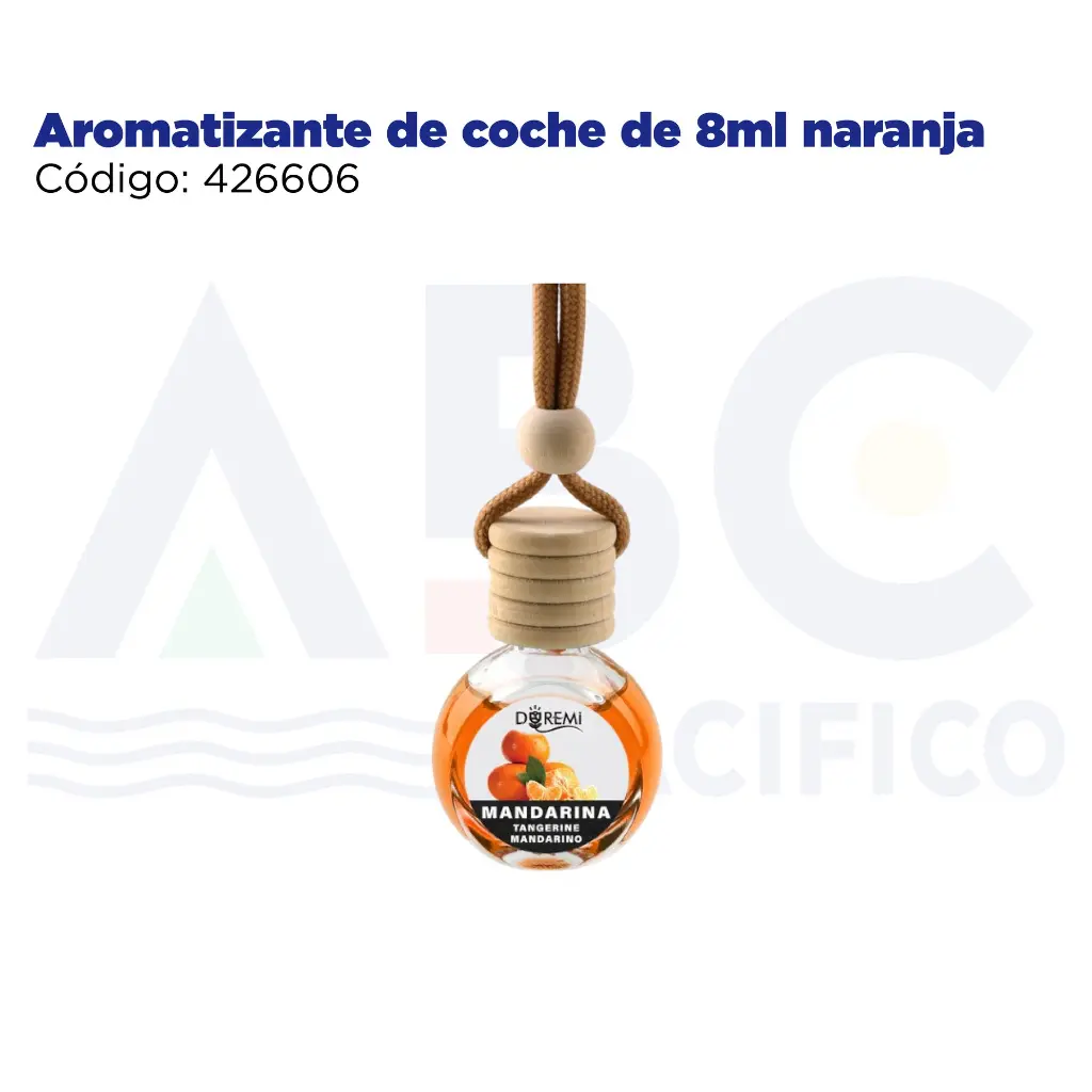 Aromatizante de coche de 8ml naranja