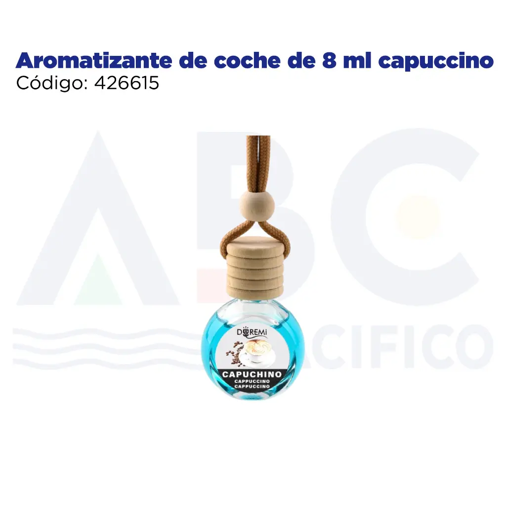 Aromatizante de coche de 8 ml capuccino