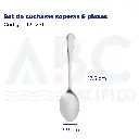 Set de cucharas soperas 6 piezas