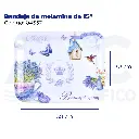Bandeja de melamina de 15"