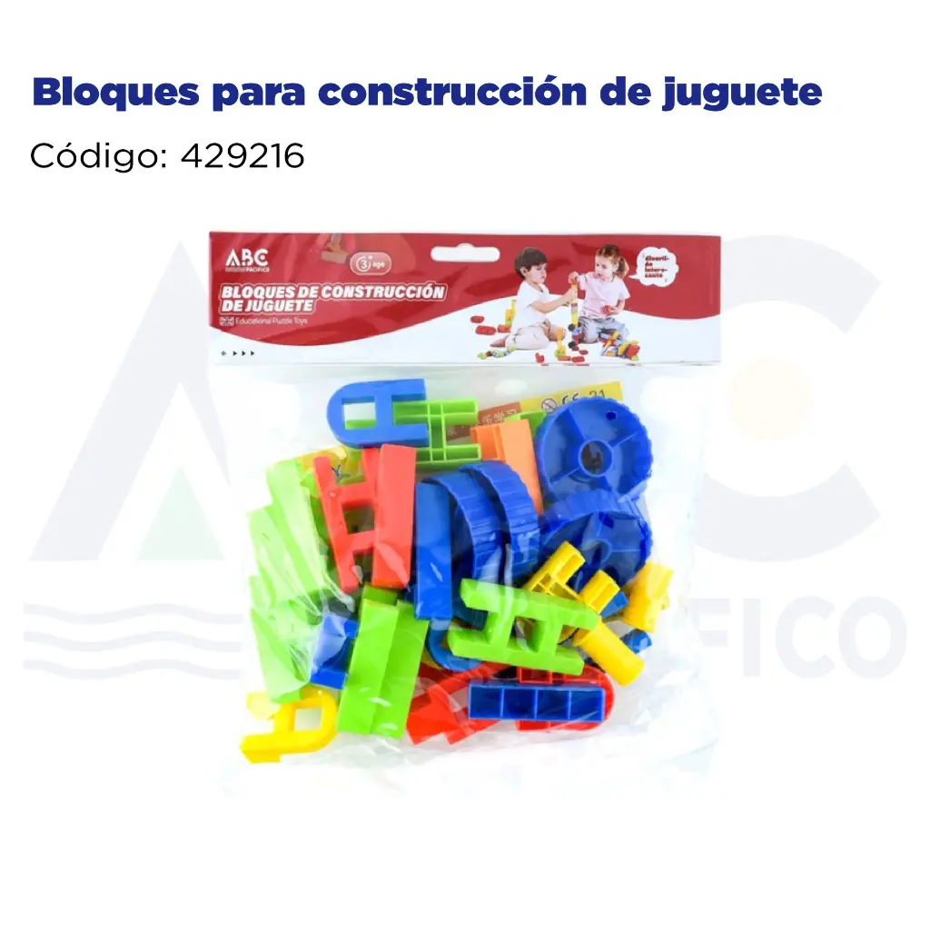 Bloques para construcción de juguete