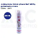 Ambientador 360ml (Chanel Ref. 14372) pulverizado a mano