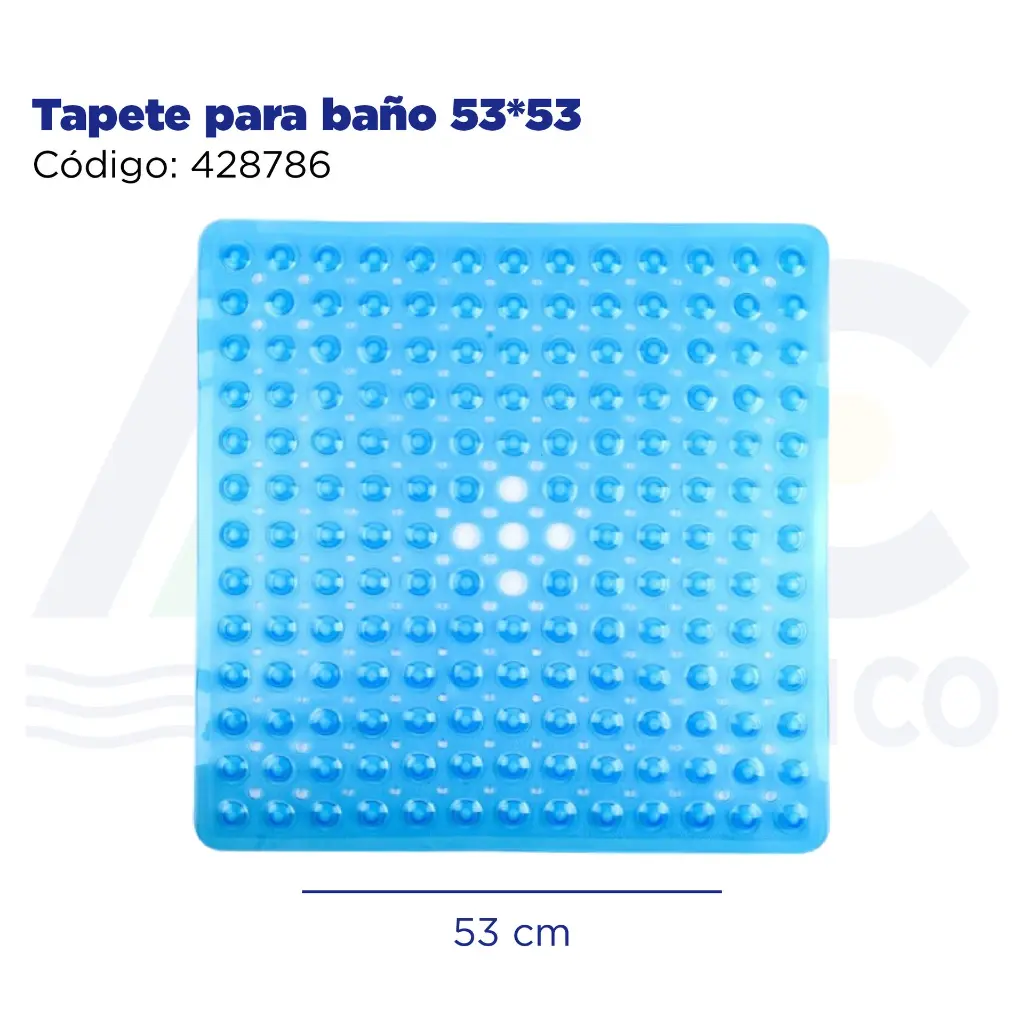 Tapete para baño 53*53